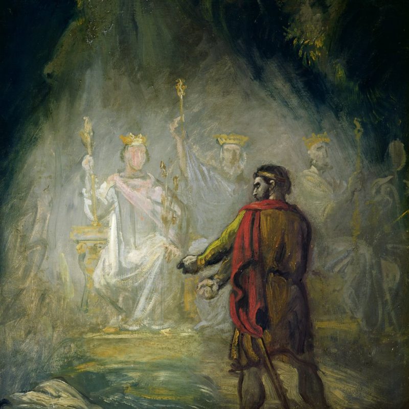 Thodore Chassriau - Macbeth - (MeisterDrucke-40551)
